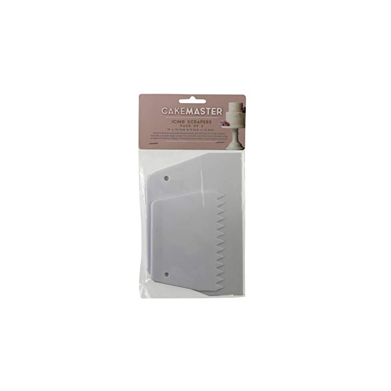 Bakemaster Icing Scraper Set Icing Scraper Set, Off/White, 41197