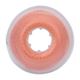 ANNWAH Dental Colorful Orthodontic Braces Rubber Chains,Dental Rubber Chains for Braces Power Chains for Orthodontic Treatment(Short,Orange 7)