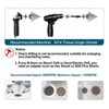 MINLAYCUT Diamond Beveling Chamfer Bits 35mm Diamond Cone Tile Bit