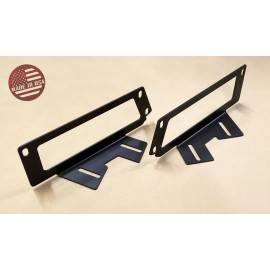 StreetRays [Originals] [SR] Dual Fog light Hidden Bumper Mount Brackets for 2010-18 Dodge RAM 2500 3500