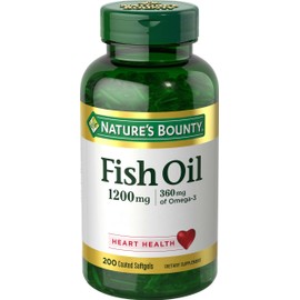 Nature's Bounty Fish Oil, 200 Count