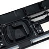 PIT66 Front Upper Bumper Hood Black Chrome Grille Compatible with
