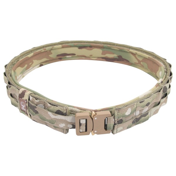 Grey Ghost Gear UGF Battle Belt with Padded Inner, Multicam, Small