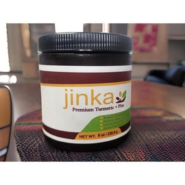 8 oz jar Jinka Premium Turmeric + Plus Paste