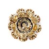 10 pcs Fancy Rhinestones Sewing Metal Shank Buttons for Coats