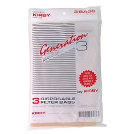 Kirby Generation 3 G3 197289 Disposable Brown Filter Bags 3 Pack