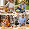 2 PCS Mango Cutter, Corer with Mango Scoop, Fruit Slicer