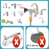 Sink Hose Attachment Hose:Portable Sink Hose Faucet Spraye Dog Shower,Stainless