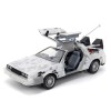 DCD DMC DeLorean Time Machine Frost Version Brushed Metal for