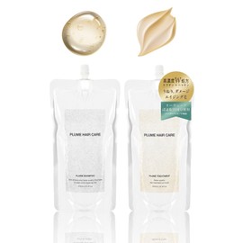 (Luxurious Hematin Solution & Keratin Blended) Beauty Salon Supervised by Hair Salon, Waviness, Damage Care, Scalp Care, Plum Shampoo, Treatment Set (Refill)