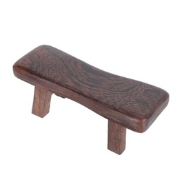 Ciieeo 1Pc Wooden Sauna Pillow Cervical Support for Steam Rooms Comfortable Arc Design for Lumbar Relief for Relaxation and Wellness