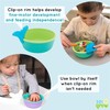321 Grow Easy Scoop & Hold Bowl Set • Silicone