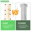 Gdrasuya10 Cement Roman Balustrades Molds 27.6" Concrete Roman Molds Plastic