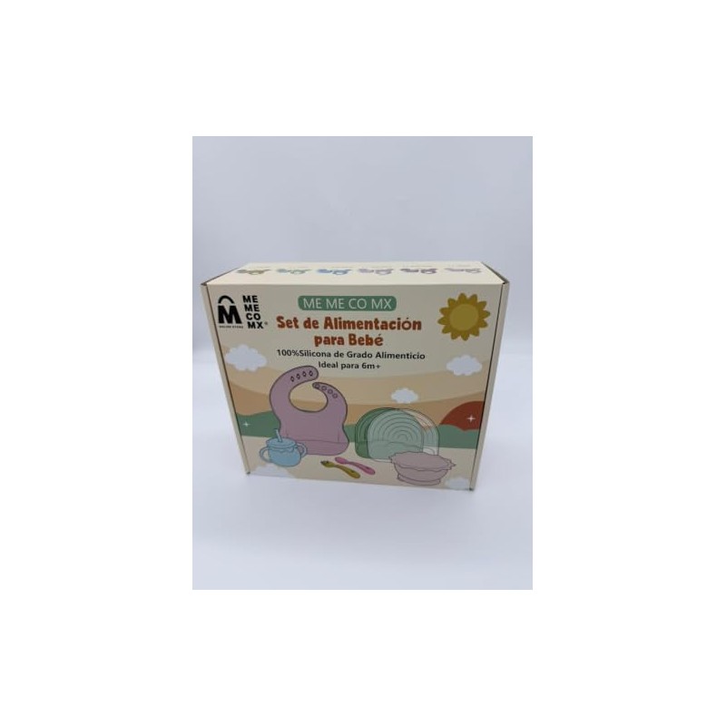 Platos para Bebe - Alimentación Complementaria bebe, Cubiertos para Bebe,