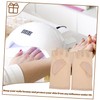 Healvian 4 Pairs Uv Glove Gel Manicures Fingerless Gloves for