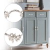 Fvstar 10pcs Antique Dresser Handles, Farmhouse Kitchen Cabinet Pulls, Vintage