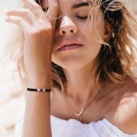 GolbalJew Scorpio Zodiac Bracelets for Women Healing Crystal Stone Beads Bracelet Birthday Zodiac Gifts Horoscope Spiritual Bracelet