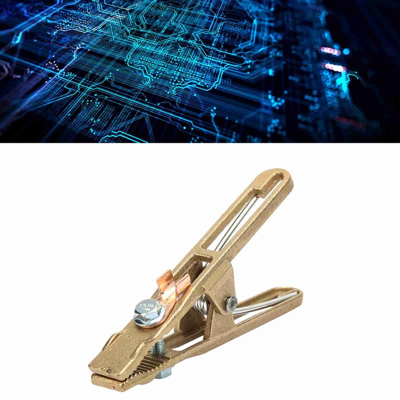 260/300/500A Brass Material A Shape Ground Welding Earth Clamp for