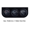3 in 1 Car Triple Gauge Kit Multifunctional Mechanical Voltmeter