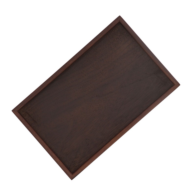 Tea Tray Walnut Material Nontoxic Environmental Protection Breakfast Tray for