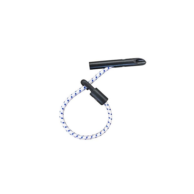 20 Elastic Shock Cord Bungee Toggle Tie Down Fixings -