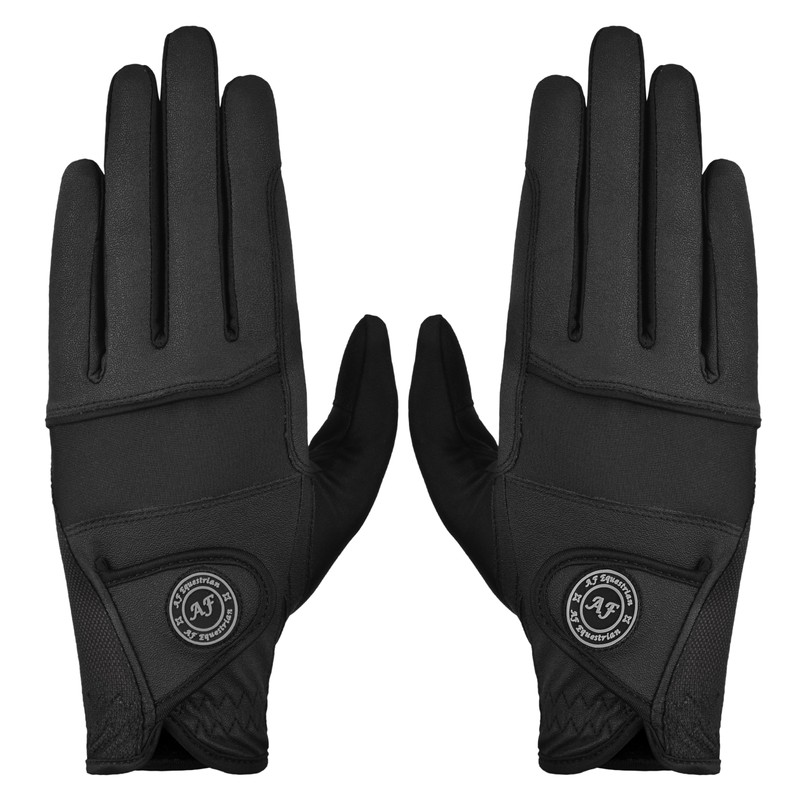 AF EQUESTRIAN Ladies Horse Riding Gloves – Lightweight, Touchscreen Compatible,