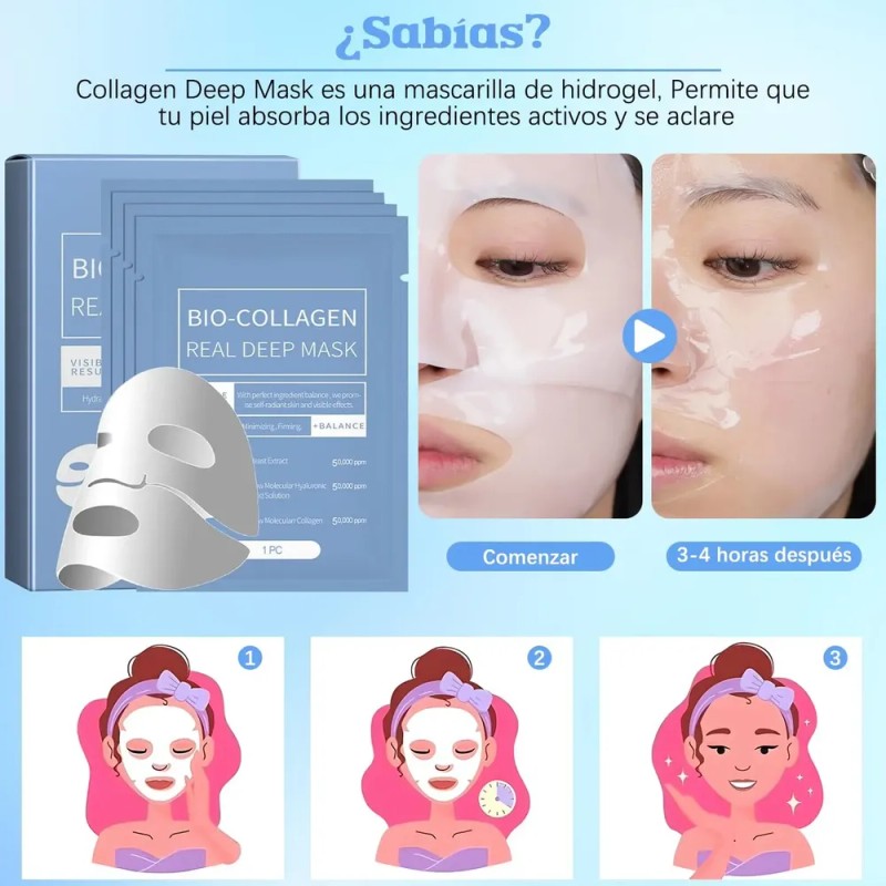 Beauty Bio Collagen Mask, Biodance Collagen Mask,bio 10pcs