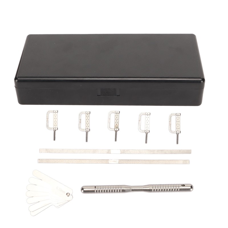 Interproximal Enamel Reduction Kit Dental Feeler Gauge Professional Portable Dental