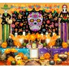Alltten 8x6FT Dia De Muertos Backdrop Day of The Dead
