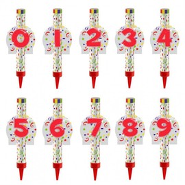 Ice Fountain Birthday Number 0