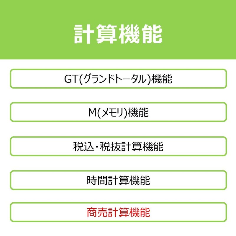 Canon 12 Digit Calculator LS – 122tsg SOB Green Purchase Commerce Calculation Function