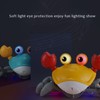 Crab Toy Musical Sound Light Electronic Walking Moving Dancing Sensory