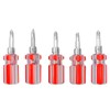 Eyech 5 Pcs Stubby Magnetic Screwdriver Phillips Head and Flat