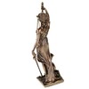 Veronese Justitia Goddess of Justice Bronzed Figurine 21 cm Bronzed