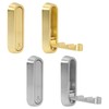 Mayoii 4pcs Foldable Wall Hooks, Flip Down Hook for Hanging
