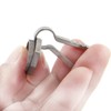 Hamans Titanium Keychain Quick Release Ultralight Keychain Hook (Titanium)