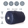HangerMaster DUVET STORAGE BAG - Navy 3 Pack. Large Size