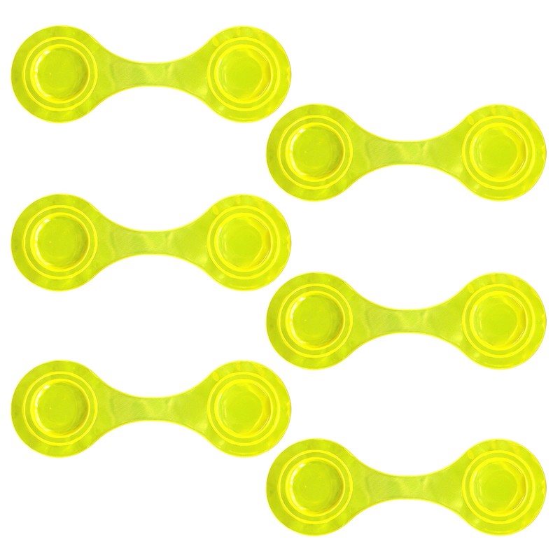 Homirty Pack of 6 Magnetic Reflectors, Reflective Lapel Magnets for