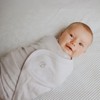 Woolino Baby Swaddle Blanket, 100% Merino Wool Receiving Blanket for