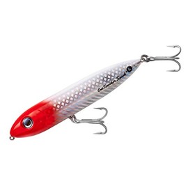 Heddon Saltwater One Knocker Spook Fishing Lure, Red Head