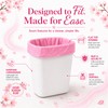 13 Gallon Trash Bags, Cherry Blossom Scented Small Garbage Bags,