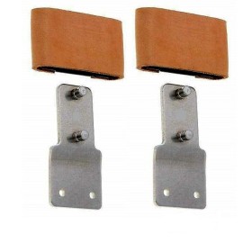 K & S New Western Saddle Blevins Style Buckles Replacement or New build 2 1/2" & 3"  - 2 1/2" Black
