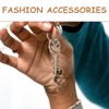 Holibanna Snake Keychains Gothic Keychains 6pcs 2025 Chinese Snake Pendant