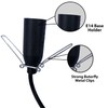SPHIRES Salt Lamp Cable, Lamp Replacement Electric Cable with Metal