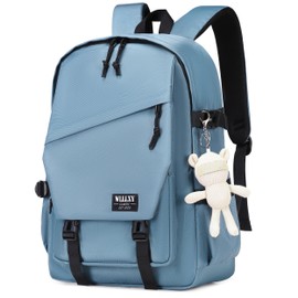 Caoroky knight College School Bag for Men Women Laptop Backpack 15.6 Inch Anti Theft Travel Daypack Large Elementary Middle High Bookbags for Teens Girls Boys Students-Medium,Grey