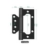 Ubrand ZH35 Home Door Hinge, Acrylic