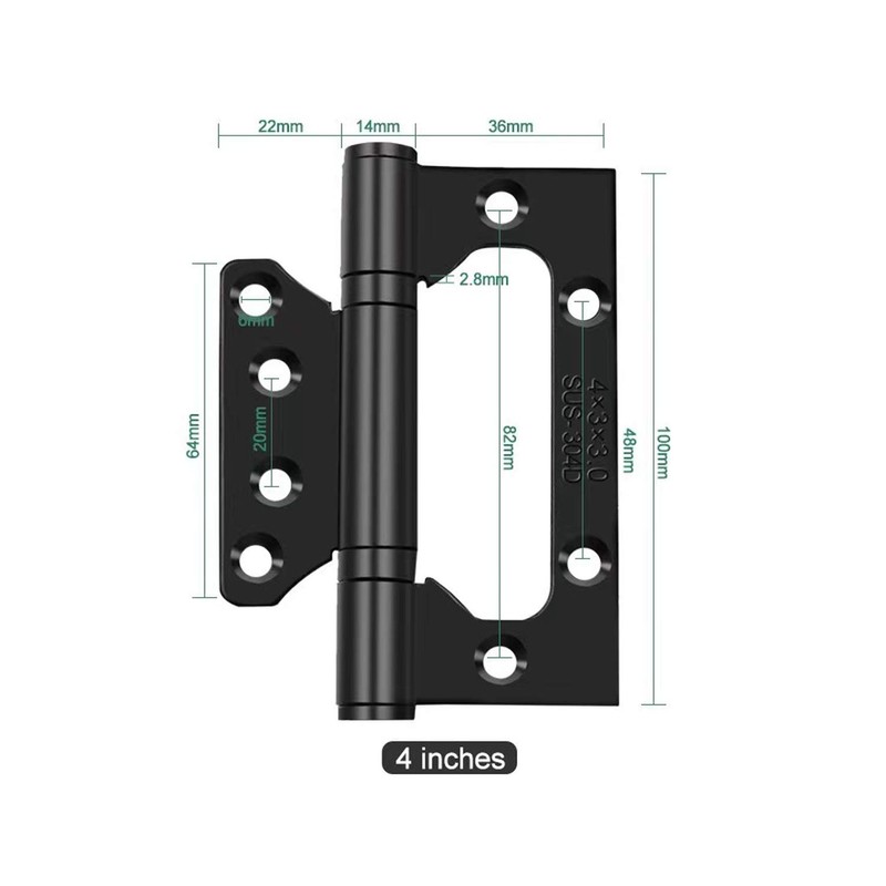 Ubrand ZH35 Home Door Hinge, Acrylic