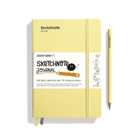 LEUCHTTURM1917 366211 Sketchnote Journal Medium (A5) Vanilla English