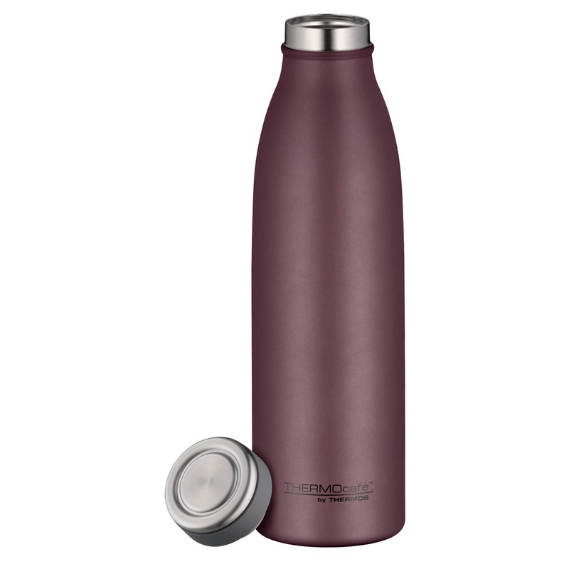 THERMOcafé by THERMOS TC BOTTLE Burgundy Mat 0.50 L, Stainless