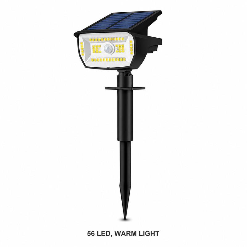 LED Solar Landscape Spotlight for Outdoor Lighting – IP65 Waterproof